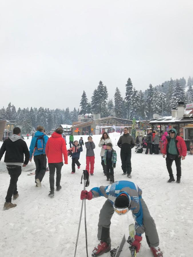 Flora Ski-Slope Studio Apartment Borovets Bagian luar foto